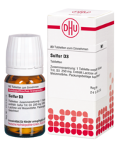 SULFUR D 3 Tabletten